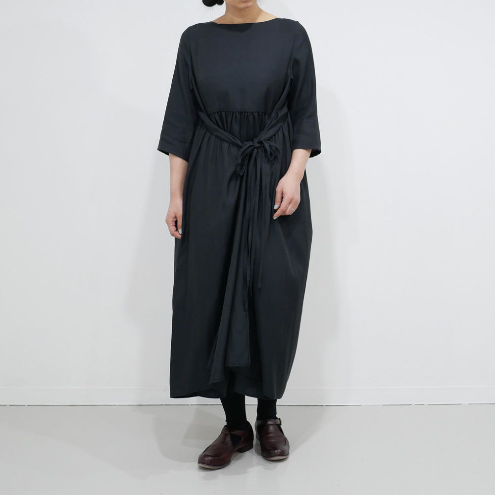 Alaris アラリス ギャザーワンピース3way ブラック OP-010 | 