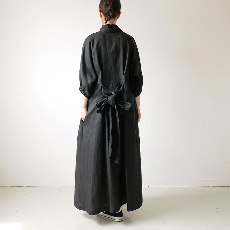 新品　SM2☆ブラック／スカラップガウンワンピース 新品 SM2☆ブラック／スカラップガウンワンピース