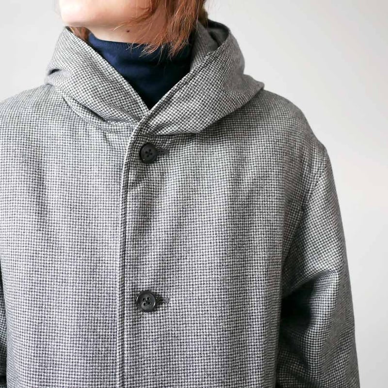 miffew|ミフュー| WOOL HOODED DOWN COAT|FEW24WJK5236 miffew|ミフュー| WOOL HOODED DOWN COAT|FEW24WJK5236