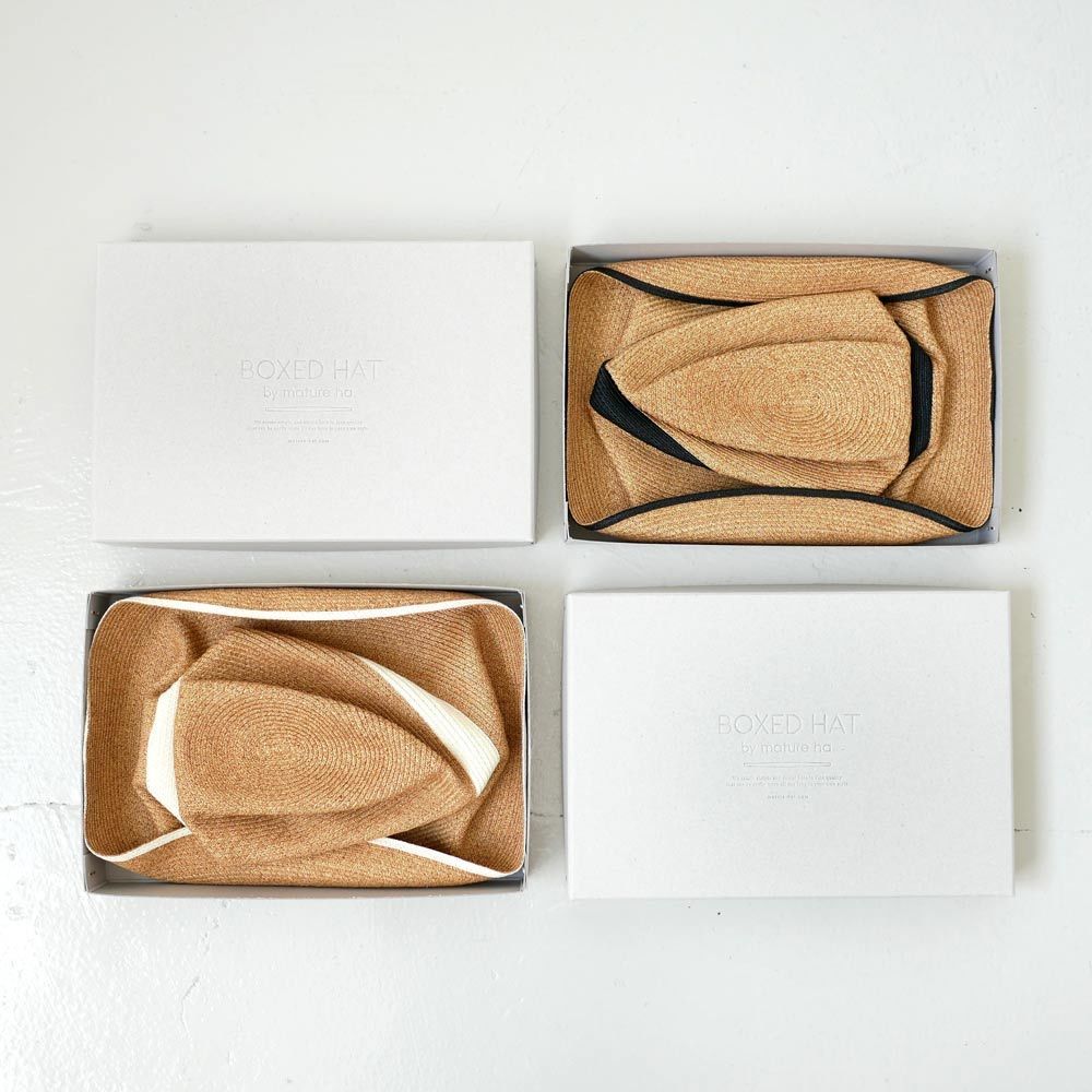 mature ha.| マチュアーハ|BOXED HAT 11cm brim switch c mature ha.| マチュアーハ|BOXED HAT 11cm brim switch c