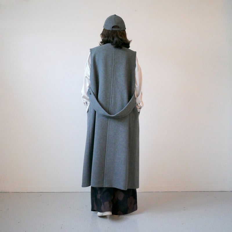 SACRA サクラ｜SUPERIOR LAMBS MELTON GILET｜12450406