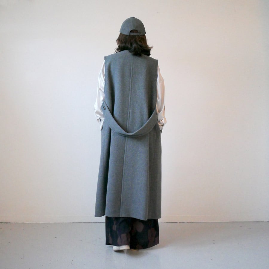 namSACRA 53,900円 LIGHT MELTON GILET namSACRA 53,900円 LIGHT