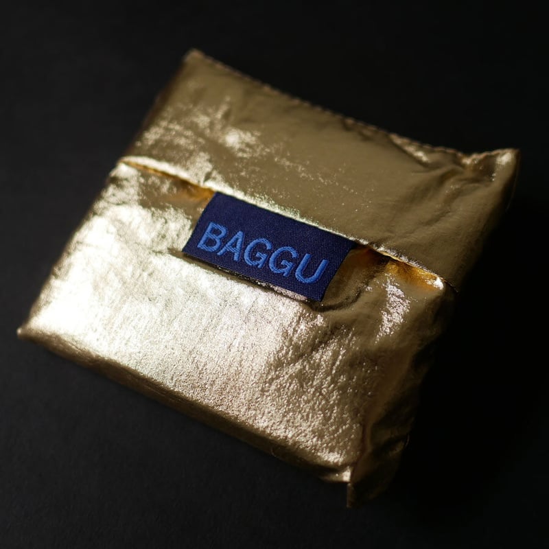 BAGGU｜BABY REUSABLE BAG｜バグー エコバッグ｜GOLD & SILVER