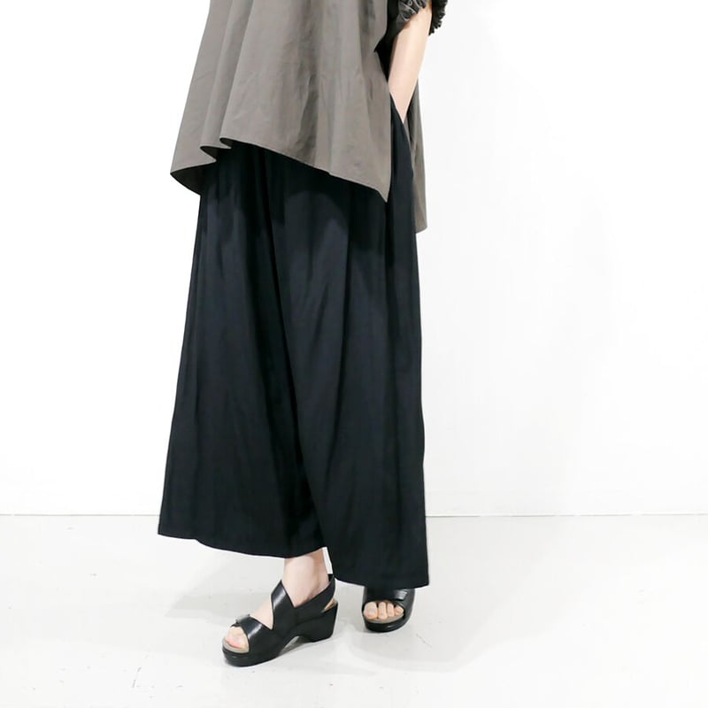 エイココンドウ エターナリーブレイズ 異素材ドッキング ウール モヘヤ混紡  黒 NO CONTROL AIR｜ノーコントロールエアー｜割繊ポリエステル