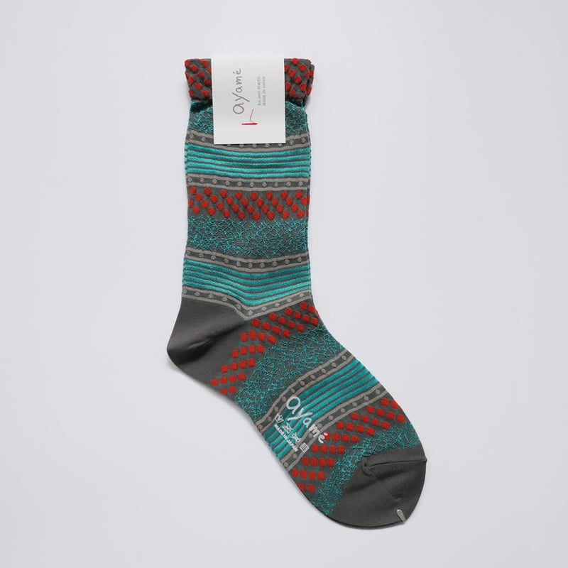 Ayamé｜アヤメ｜ソックス｜WOMENS・Accordion socks・AYM006/17