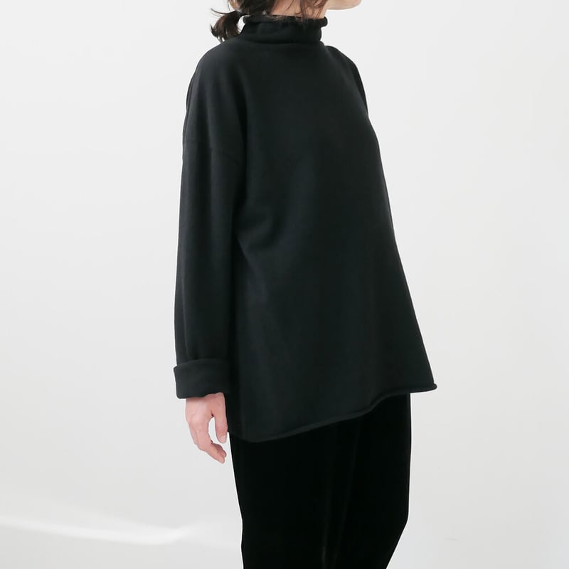 WIRROW｜ウィロウ｜ボトルネックニットプルオーバー ｜1121146-220