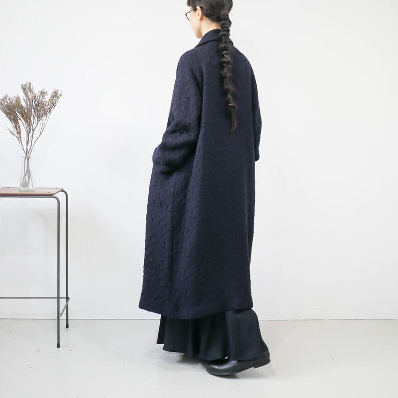 ブルーブルージャパン インディゴロングコート/チェスターコート BLUE BLUE JAPAN｜ブルーブルージャパン｜ロービングウール