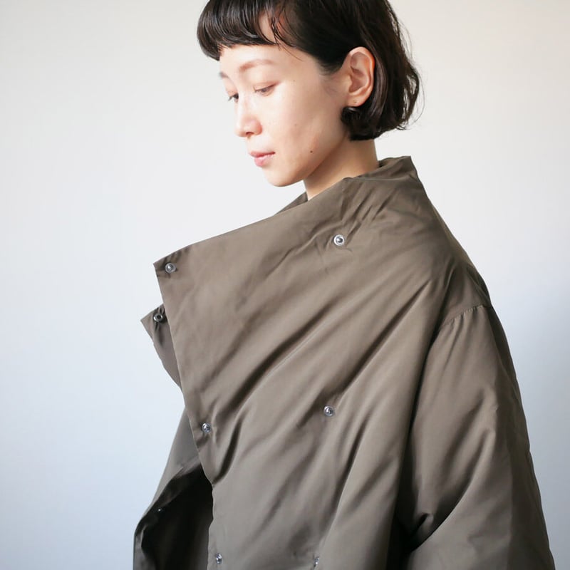 The Loft Labo｜ロフトラボ｜ スクエアダウンコート｜VOBB｜BROWN | GO
