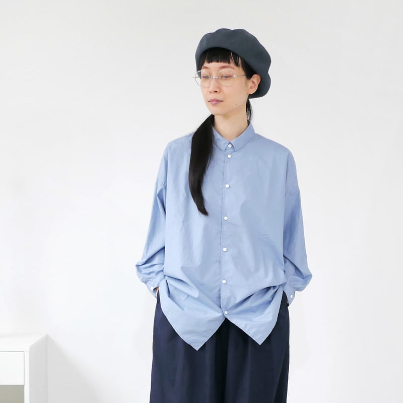 ノーコントロールエアー 水色 ボタンダウンシャツ