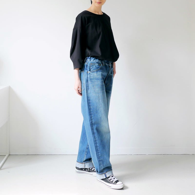 HARVESTY ハーベスティ　BIG DENIM 5PK PANTS HARVESTY ハーベスティ｜BIG DENIM コットンビッグデニムパンツ