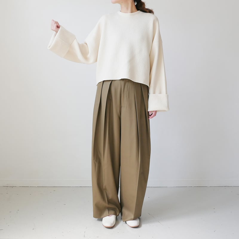 SACRA サクラ｜SUPER FINE FLANNEL PANTS｜124518112｜K