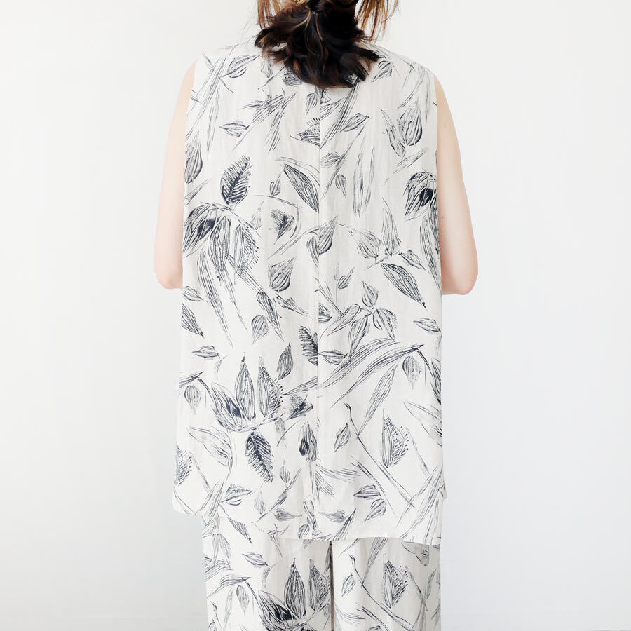 SACRA｜サクラ ｜ MONO FLOWERS TOP｜フラワー ブラウス