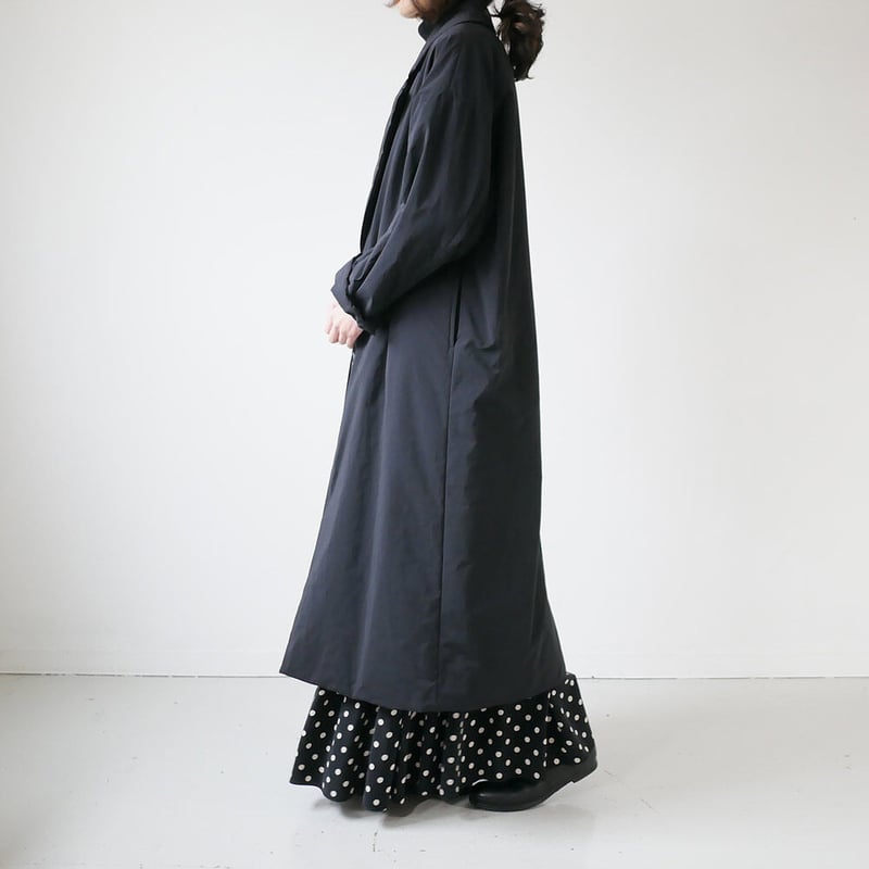 SACRA｜サクラ｜PADDING COAT パディングコート｜BLACK｜ | GOUACH