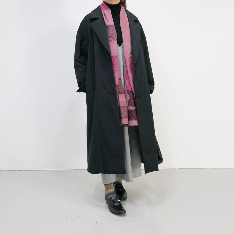 rococo s closet 羊当・四季の花々　ジャンパースカート　黒×グレー rococo s closet 羊当・四季の花々 ジャンパースカート 黒