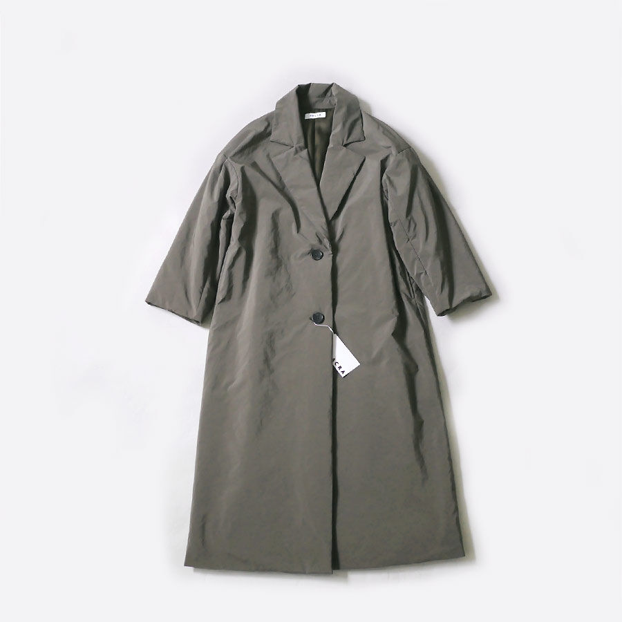 SACRA｜サクラ｜PADDING COAT パディングコート｜KHAKI｜ | GOUACH
