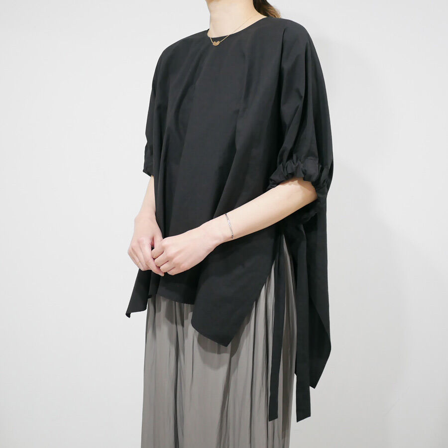 SACRA｜サクラ ｜COTTON LINEN TYPEWRITER TOP｜コットンリネンタ