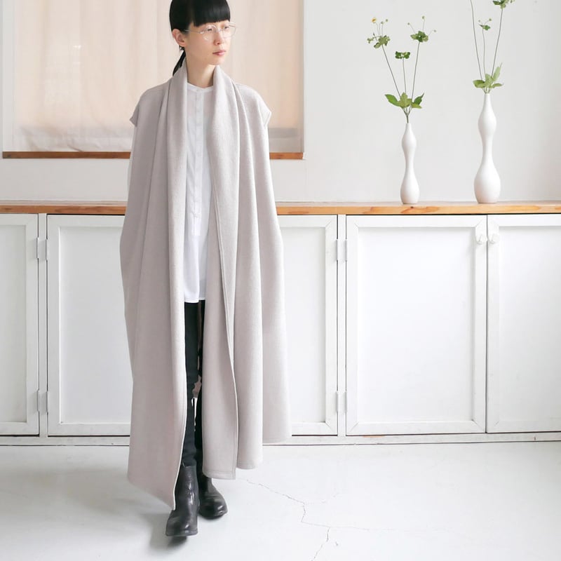スーヒライ ドレープ ローブ コート SI-HIRAI｜スーヒライ｜DRAPE-ROBE ドレープ ローブ｜CHAW19