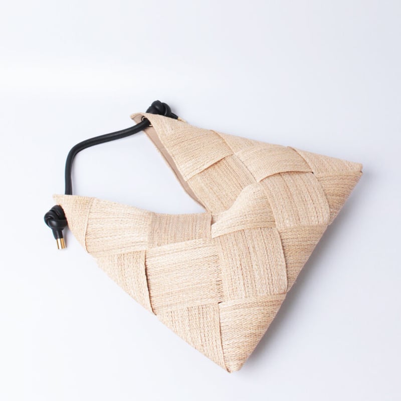 ヴィオラドーロ VIOLAd'ORO 別注カラー アバカ メッシュ トートバッグ trim_ofalv_item7c364656088411f