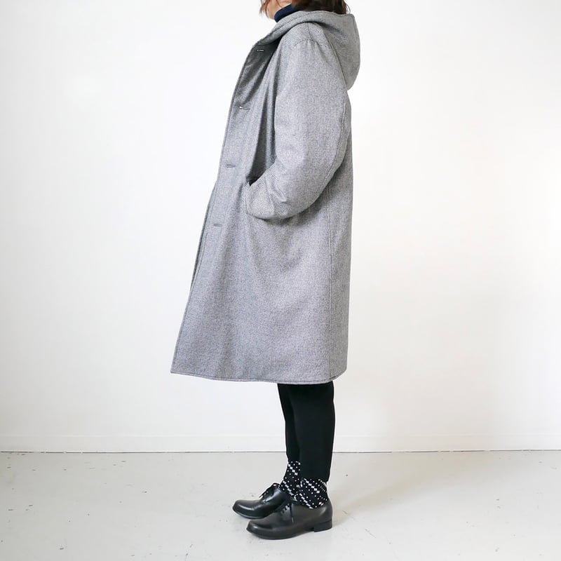 miffew|ミフュー| WOOL HOODED DOWN COAT|FEW24WJK5236 miffew|ミフュー| WOOL HOODED DOWN COAT|FEW24WJK5236