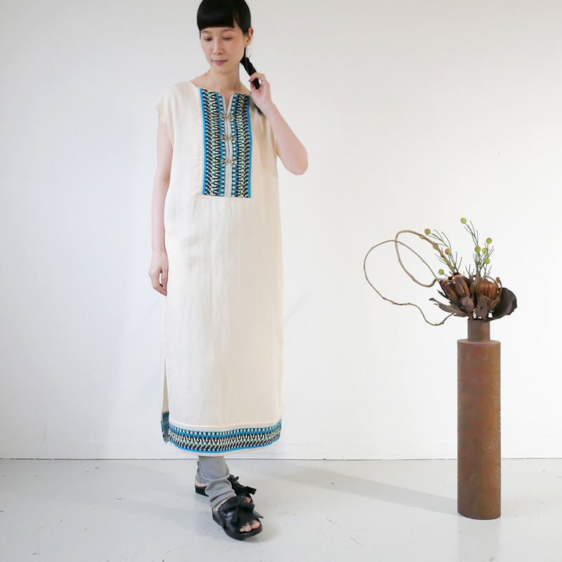 COOHEM| コーヘン | BOHEMIAN KNIT DETAIL ONE-PIECE|1 COOHEM| コーヘン | BOHEMIAN KNIT DETAIL ONE-PIECE|1