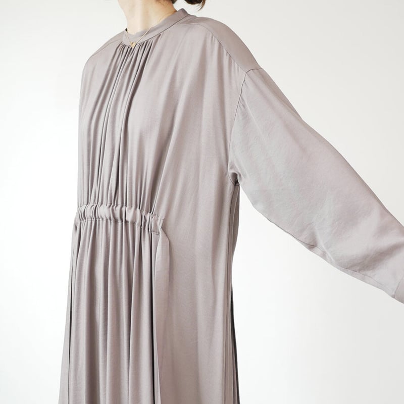 SACRA TRIACE VINTAGE TWILL OP ギャザーワンピース SACRA ｜ サクラ｜TRIACE VINTAGE TWILL OP ギャザーワンピース