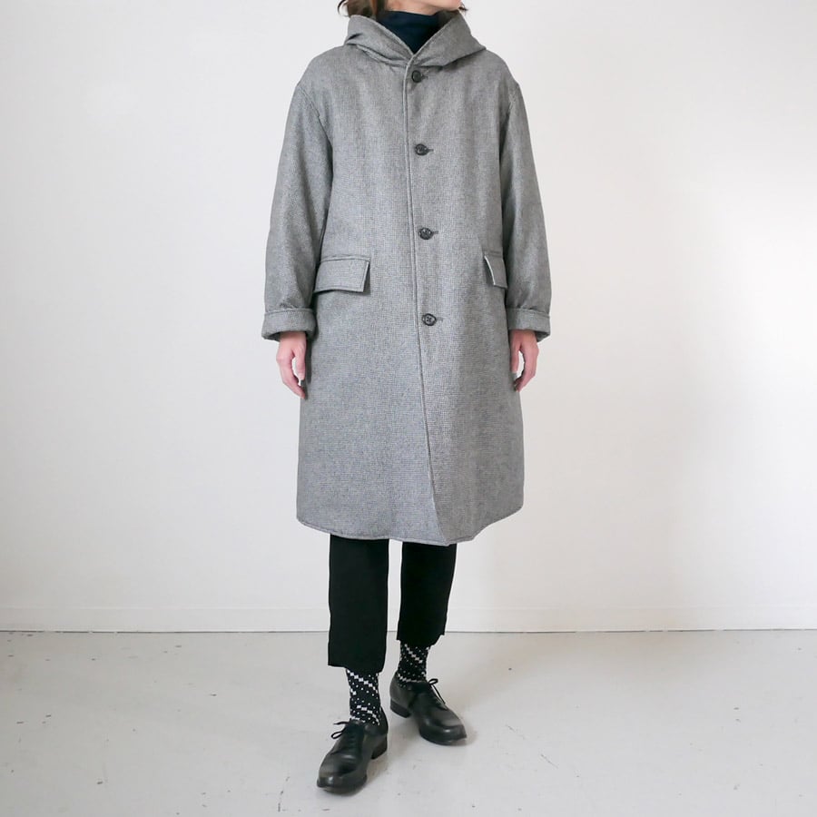 miffew|ミフュー| WOOL HOODED DOWN COAT|FEW24WJK5236 miffew|ミフュー| WOOL HOODED DOWN COAT|FEW24WJK5236