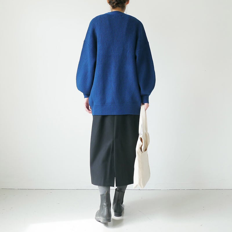 SACRA｜サクラ ｜コースゲージファロウカーディガン ｜122531081