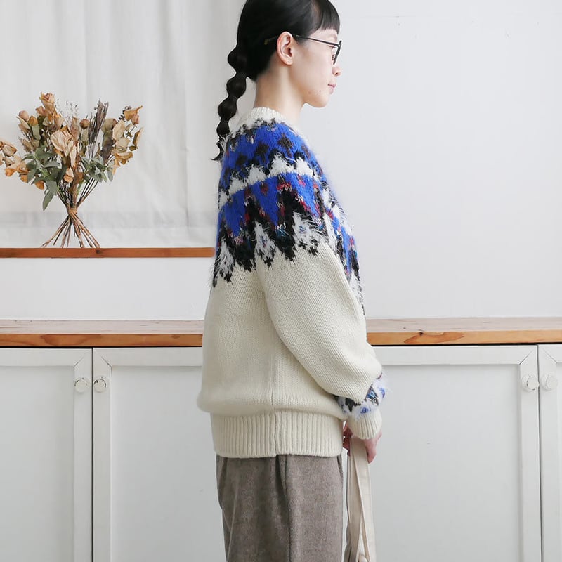 COOHEM| コーヘン | NORDIC KNIT SWEATER|ノルディックニットセータ...