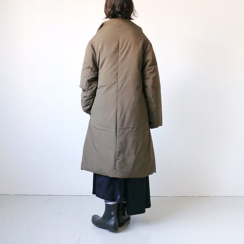 The Loft Labo｜ロフトラボ｜ スクエアダウンコート｜VOBB｜BROWN | GO
