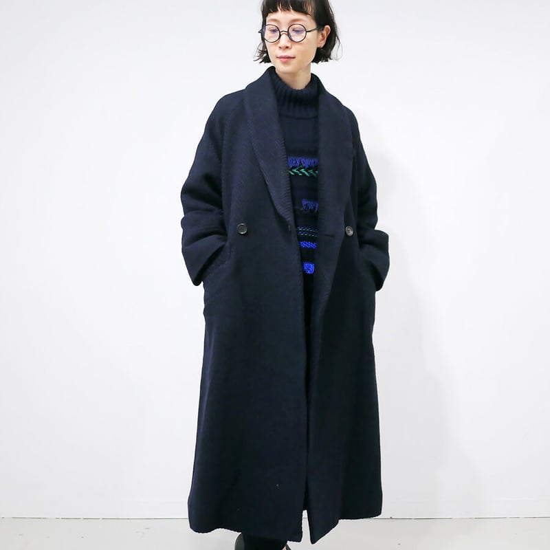 BLUE BLUE JAPAN　ツイードコート　軽い BLUE BLUE JAPAN｜ブルーブルージャパン｜ヤマミチ ロービングツイード