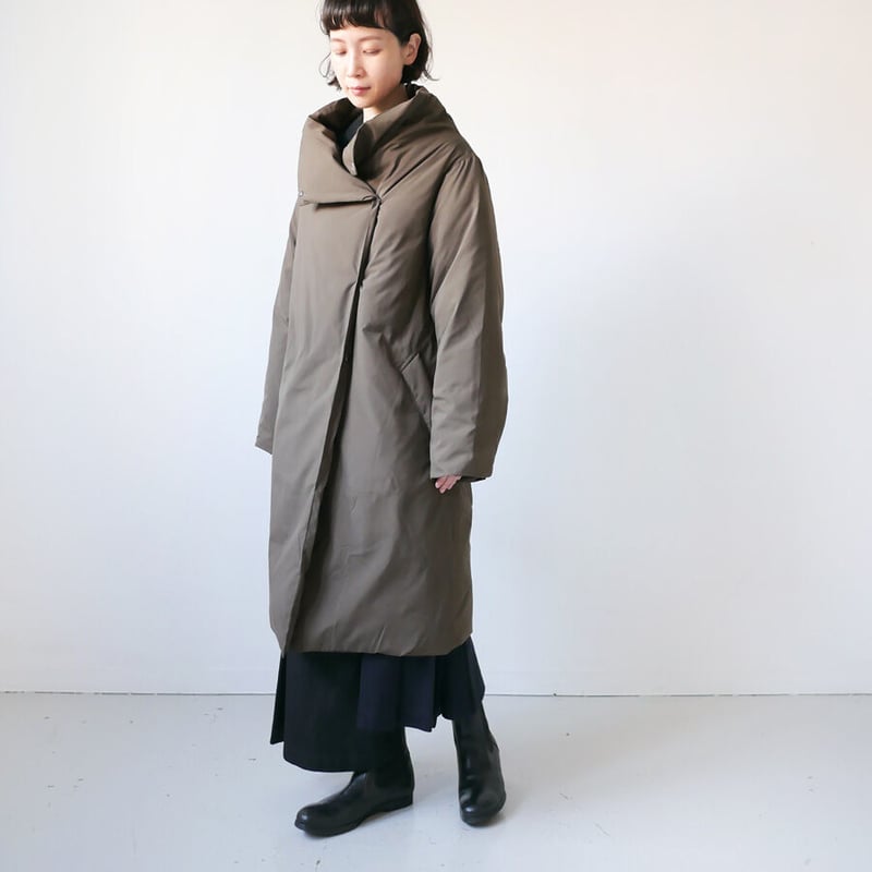 The Loft Labo｜ロフトラボ｜ スクエアダウンコート｜VOBB｜BROWN | GO