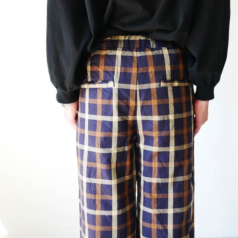 UNIVERSAL SEVEN ｜ユニヴァーサルセブン｜高密度ツイル チェック