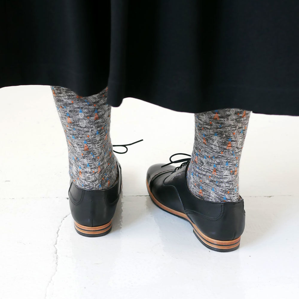 靴 moeka MUKAVA｜ムカヴァ｜ストレートチップシューズ｜MU-904｜BLACK