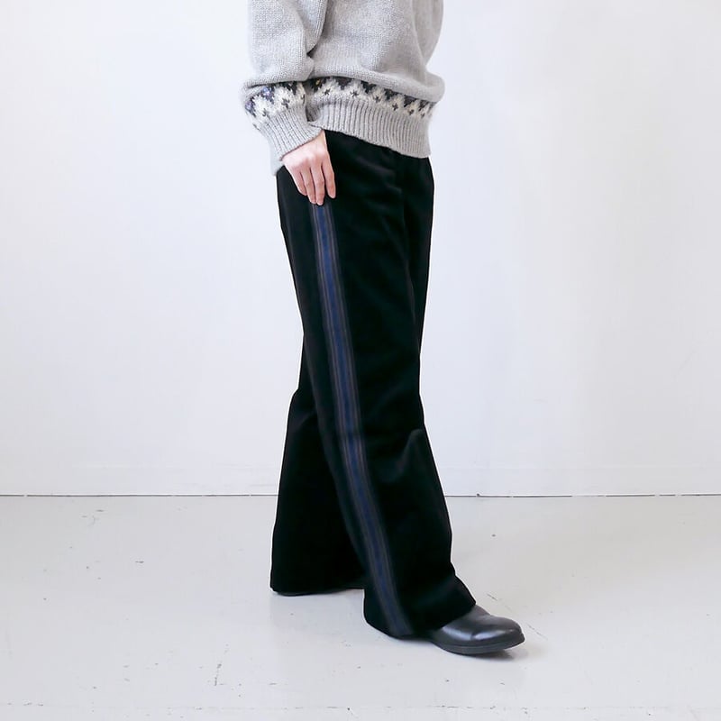 COOHEM| コーヘン | KNIT SIDELINE CORDUROY PANTS｜サイド...