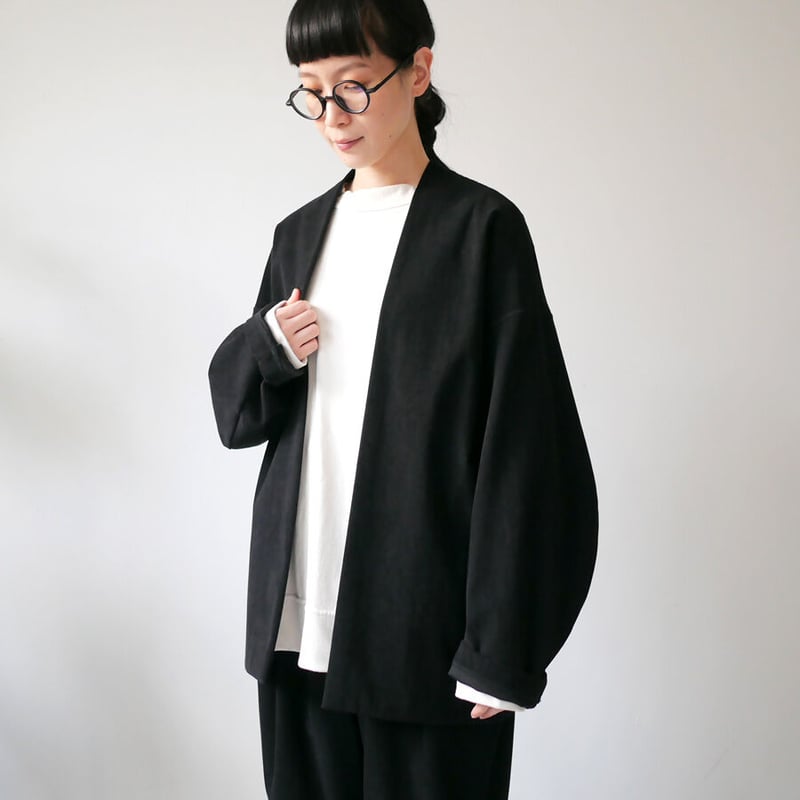 美品 FIRMUM フィルマム ポリエステル 経編コーデュロイ カーディガン FIRMUM｜フィルマム｜ポリエステル・経編コーデュロイ