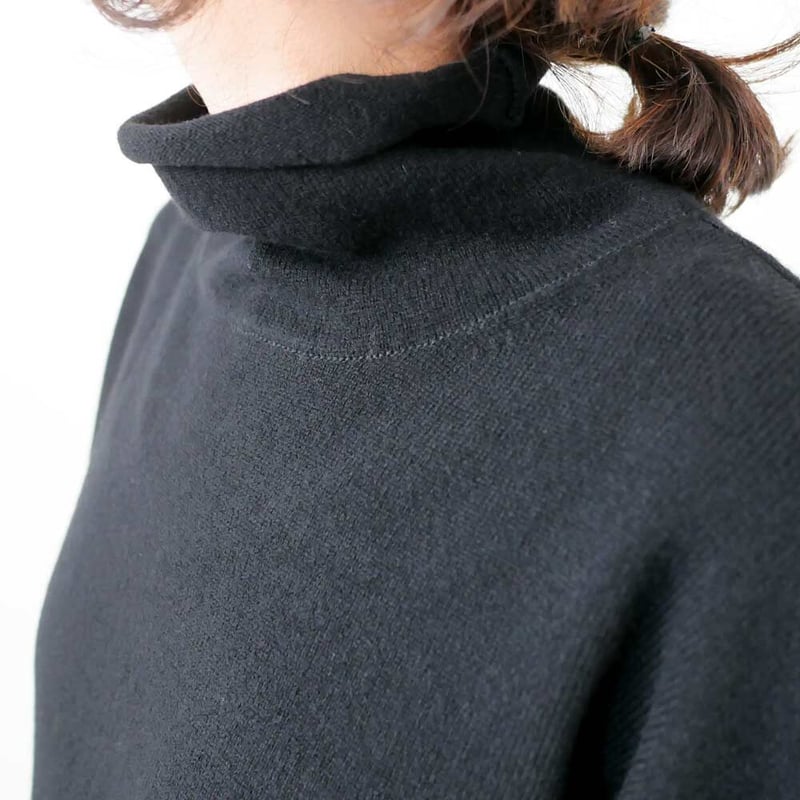 WIRROW｜ウィロウ｜ボトルネックニットプルオーバー ｜1121146-220