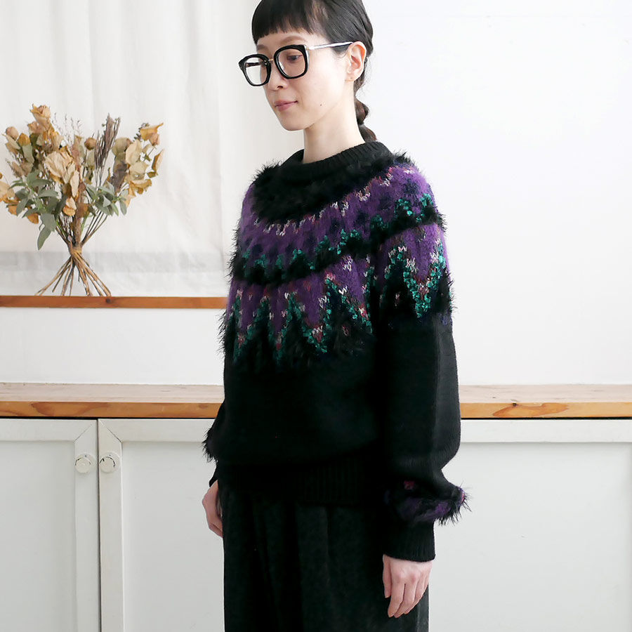 COOHEM| コーヘン | NORDIC KNIT SWEATER｜ノルディックニット