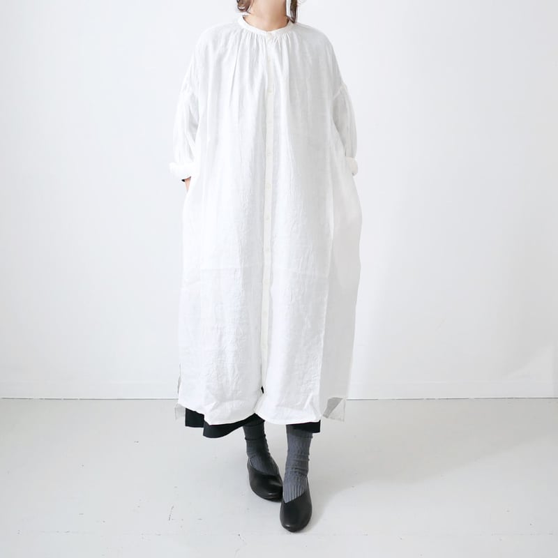 UNIVERSAL TISSU｜ユニヴァーサルティシュ｜フレンチリネンギャザー