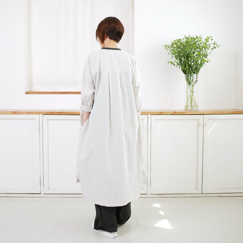 UNIVERSAL SEVEN ｜ユニヴァーサルセブン｜タイプライターシャツドレス
