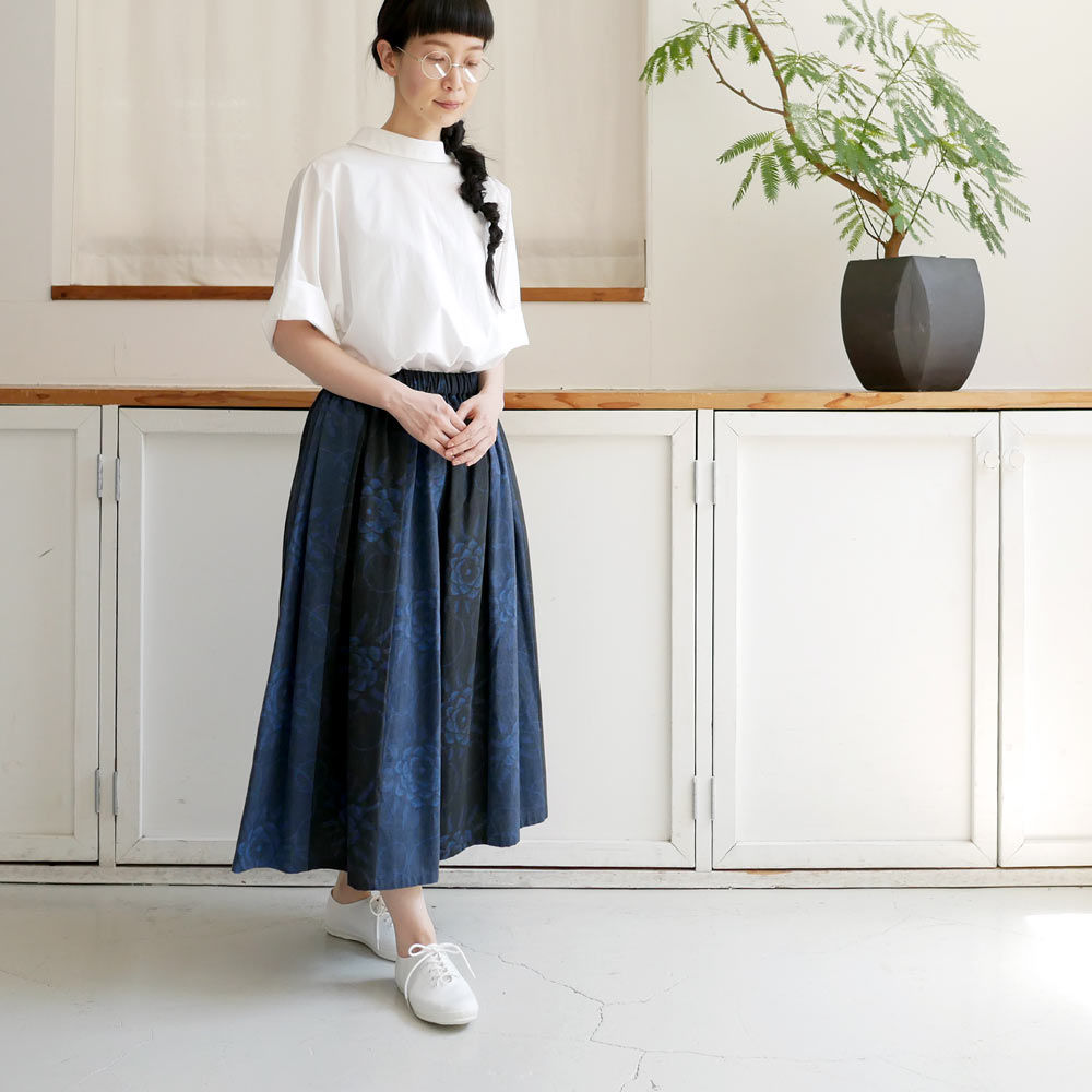 SACRA｜サクラ ｜バックプリーツPOブラウス｜120120031｜WHITE | GOUA