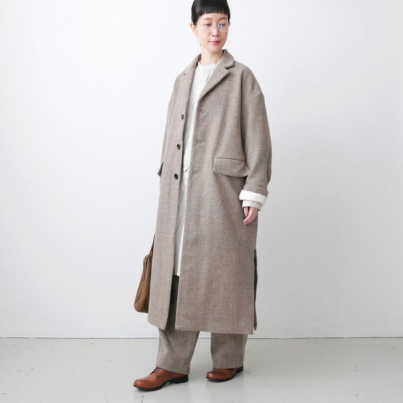 UNIVERSAL TISSU｜TISSU｜ユニヴァーサルティシュ｜ウールヘリンボーン