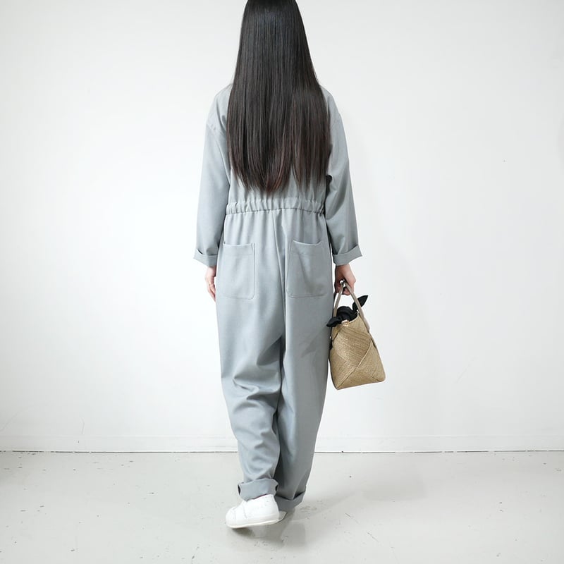 Si-Si-Si comfort｜スースースーコンフォート ｜ サロペット｜light gr