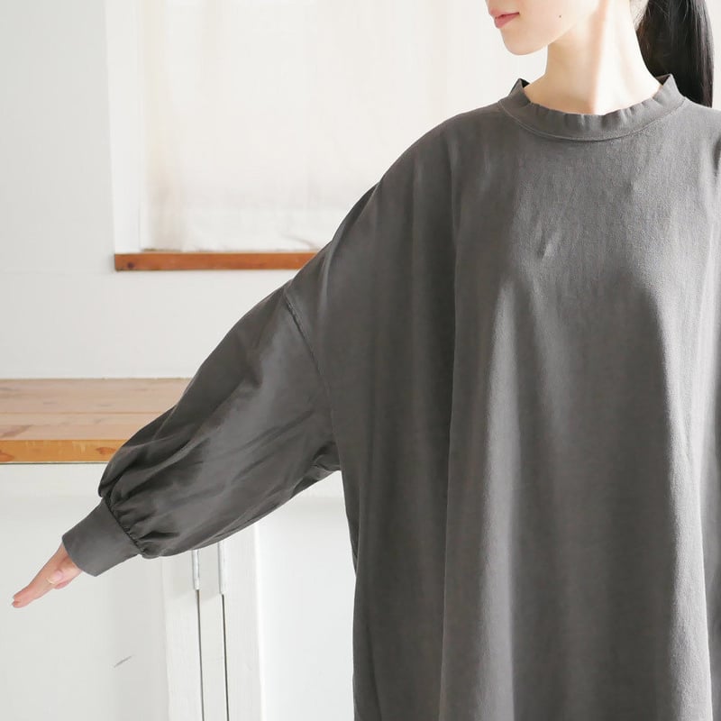 美品！　UNIVERSAL TISSU　ビッグワイド　コットンワンピース UNIVERSAL TISSU｜ ギャルリティシュ｜オーガニックコットンリ