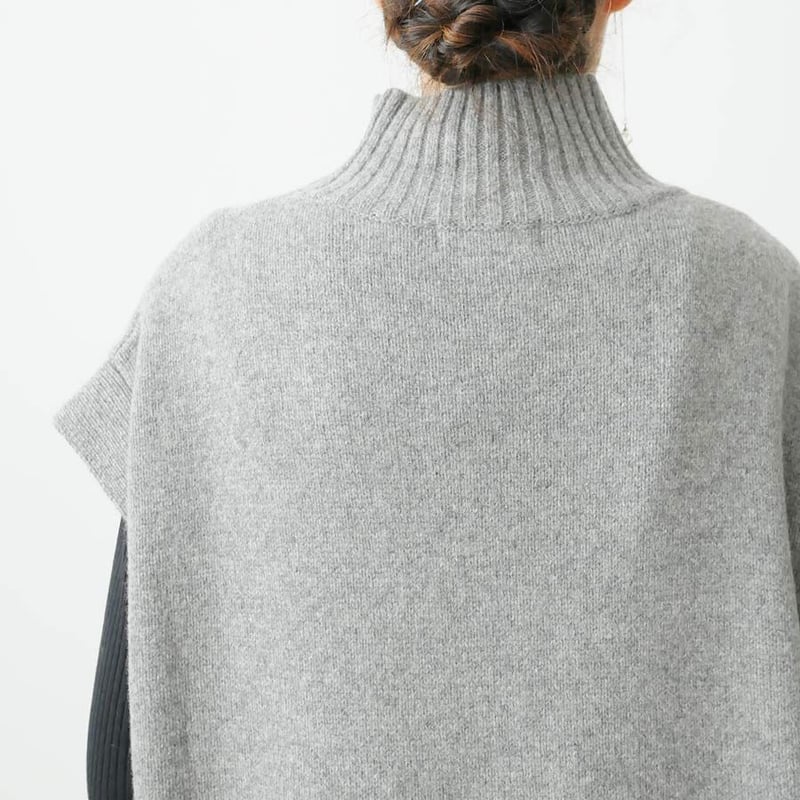 SACRA｜サクラ ｜HALF WORSTED WOOL LAYERED OP｜1225340