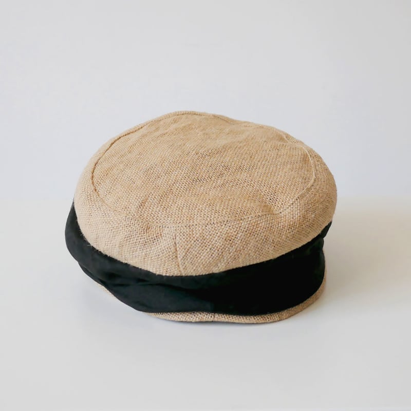 mature ha.｜マチュアーハ｜jute drape cap｜ジュートドレープ