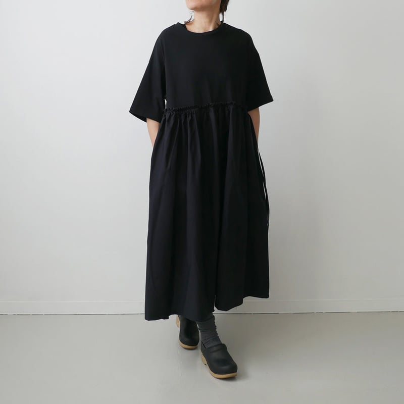 専用　新品　pot and tea ウエストギャザー　ワンピース pot and tea | one pieces