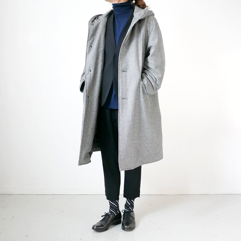 miffew|ミフュー| WOOL HOODED DOWN COAT|FEW24WJK5236 miffew|ミフュー| WOOL HOODED DOWN COAT|FEW24WJK5236