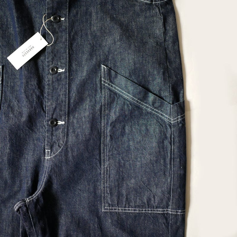 HARVESTY｜ハーベスティ | DENIM CLOTH OVERALLS デニム オーバー