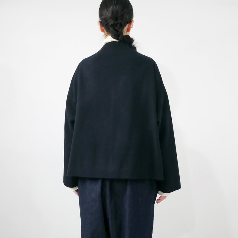 SI-HIRAI｜スーヒライ｜ ROUND NECK JK｜CHAW24-4815SH ｜NA