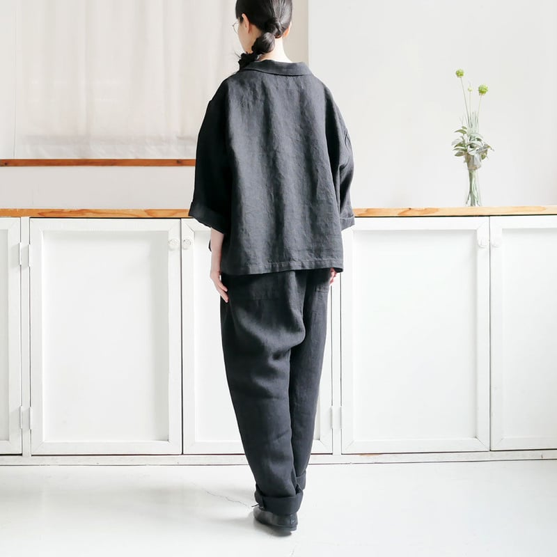 Si-Si-Si comfort｜スースースーコンフォート ｜ヘヴィリネンVネック